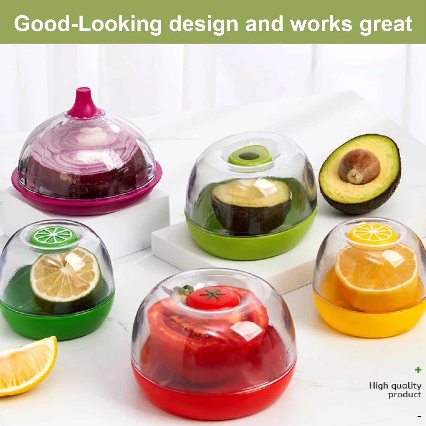 HomeCleanGoods™ FreshLock Airtight Food Storage Containers