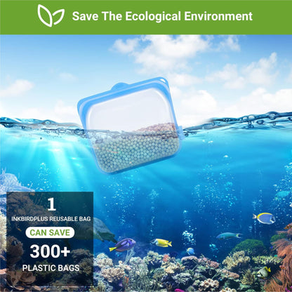 HomeCleanGoods™ FreshZip Reusable Silicone Storage Container