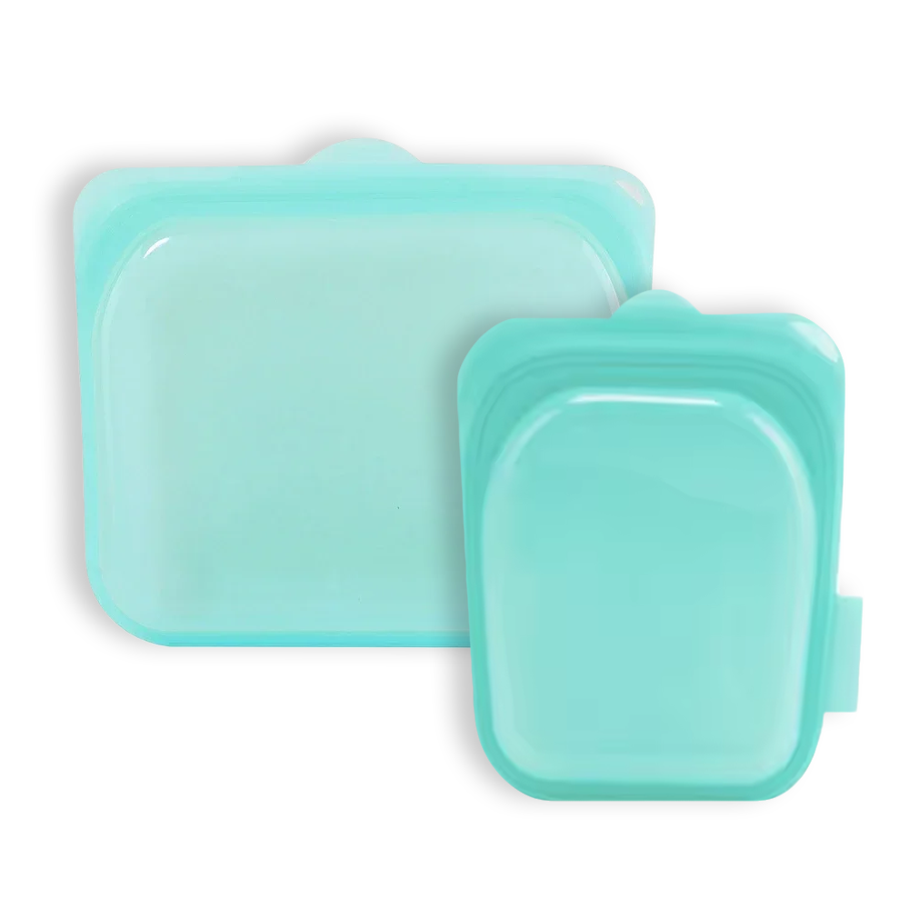 HomeCleanGoods™ FreshZip Reusable Silicone Storage Container