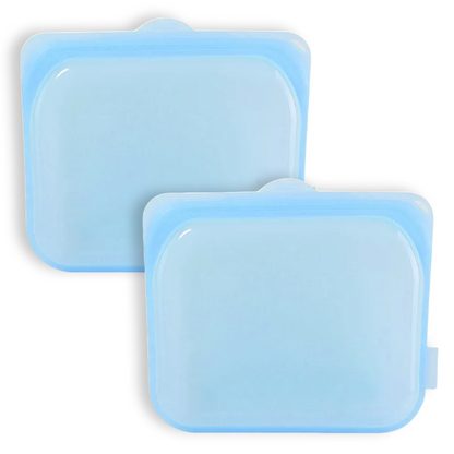 HomeCleanGoods™ FreshZip Reusable Silicone Storage Container