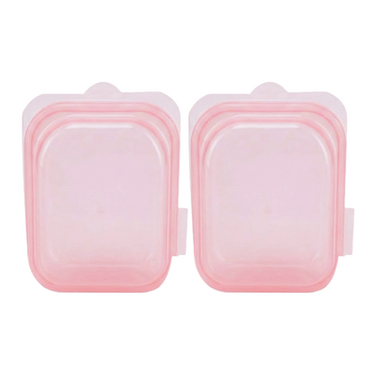 HomeCleanGoods™ FreshZip Reusable Silicone Storage Container