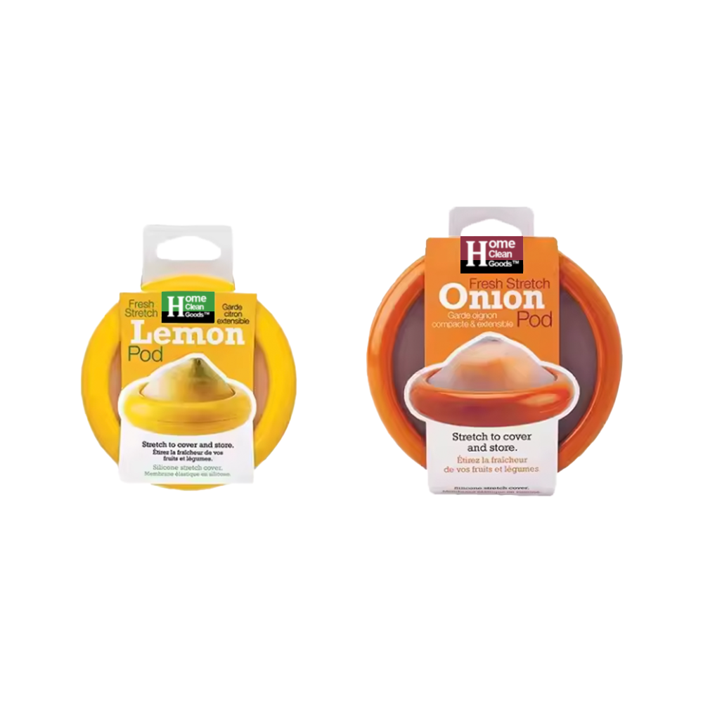 HomeCleanGoods™ FridgeSeal Silicone Reusable Produce Wraps