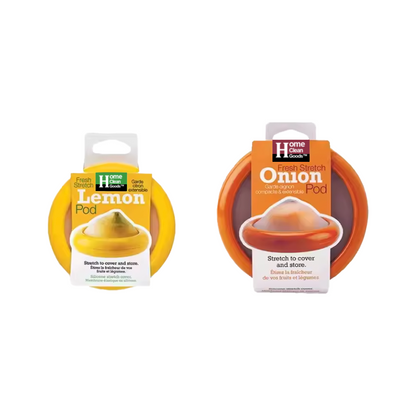 HomeCleanGoods™ FridgeSeal Silicone Reusable Produce Wraps