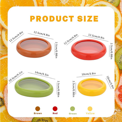 HomeCleanGoods™ FridgeSeal Silicone Reusable Produce Wraps