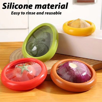 HomeCleanGoods™ FridgeSeal Silicone Reusable Produce Wraps