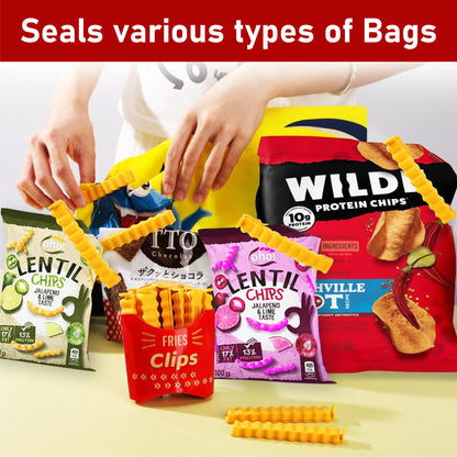 HomeCleanGoods™ FryBox French Fry Sealing Clips Set