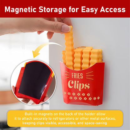 HomeCleanGoods™ FryBox French Fry Sealing Clips Set