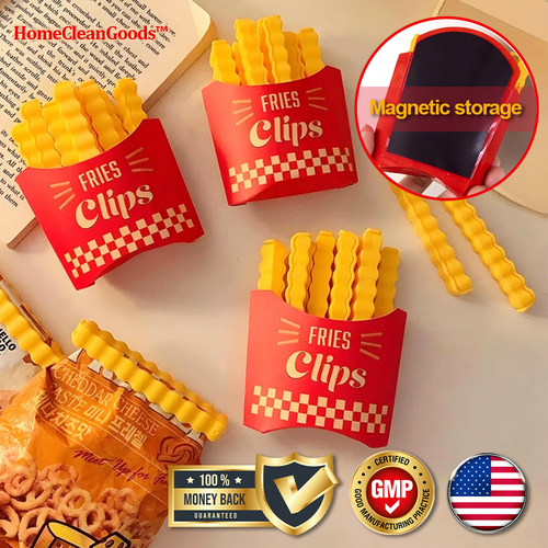 HomeCleanGoods™ FryBox French Fry Sealing Clips Set