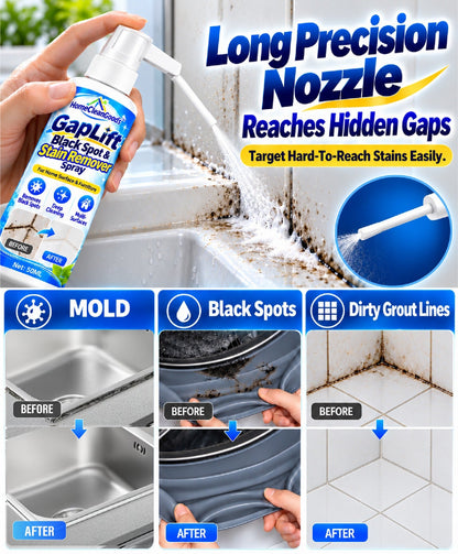 HomeCleanGoods™ GapLift Black Spot & Stain Remover Spray with Long Nozzle