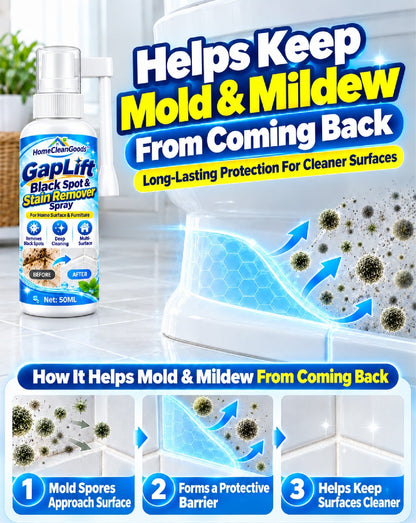 HomeCleanGoods™ GapLift Black Spot & Stain Remover Spray with Long Nozzle