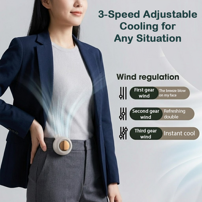 HomeCleanGoods™ GoCool Clip-On Bladeless Mini Fan