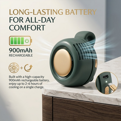 HomeCleanGoods™ GoCool Clip-On Bladeless Mini Fan