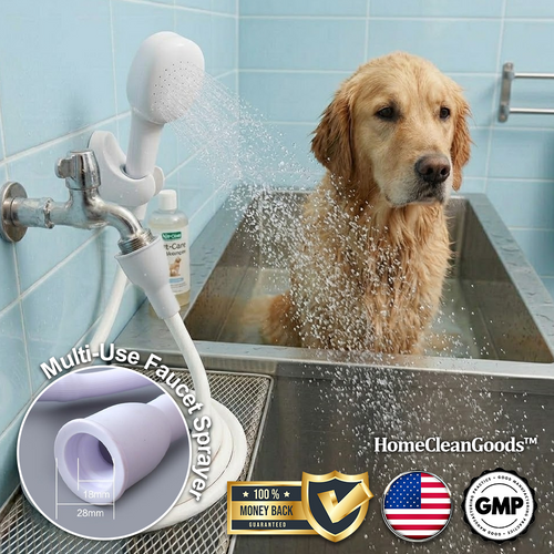 HomeCleanGoods™ HomeShower Multi-Wash Faucet Sprayer