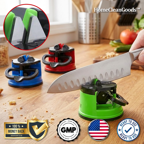 HomeCleanGoods™ Instant Suction Blade Sharpener