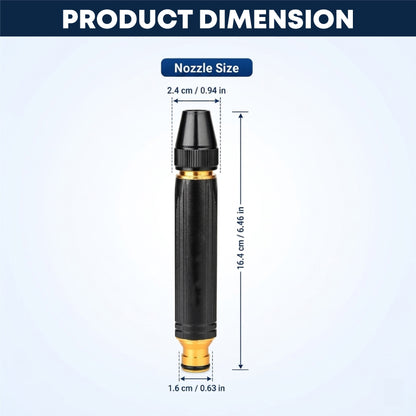 HomeCleanGoods™ JetFlow High-Pressure Hose Nozzle