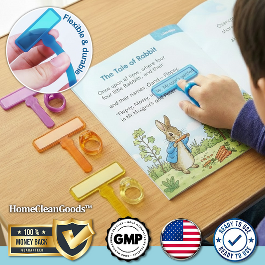 HomeCleanGoods™ LearnTrack Finger Highlighter Strips