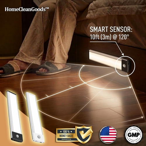 HomeCleanGoods™ LumiSense Magnetic Motion LED Light