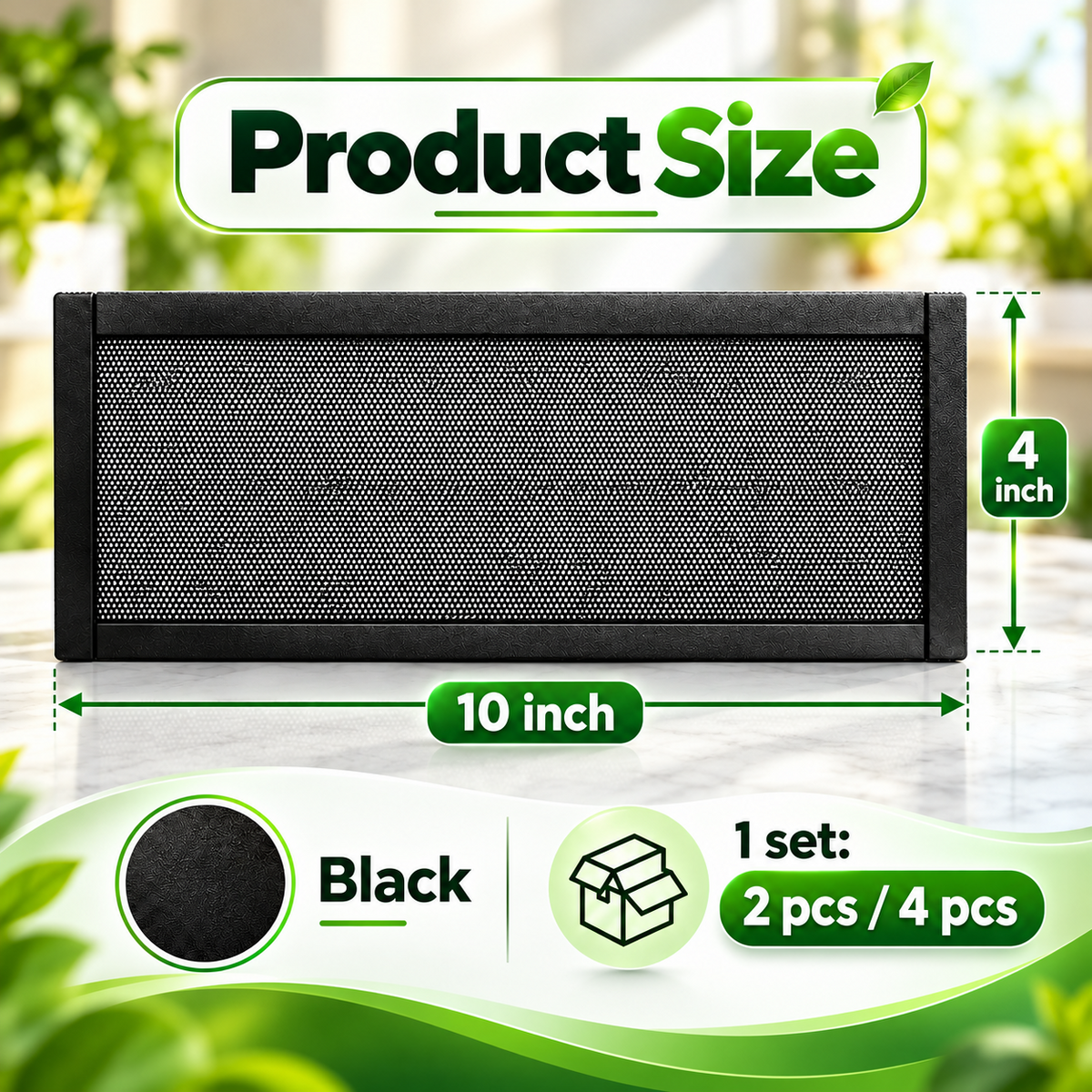HomeCleanGoods™ MagnaVent Washable Dust & Debris Mesh Guard
