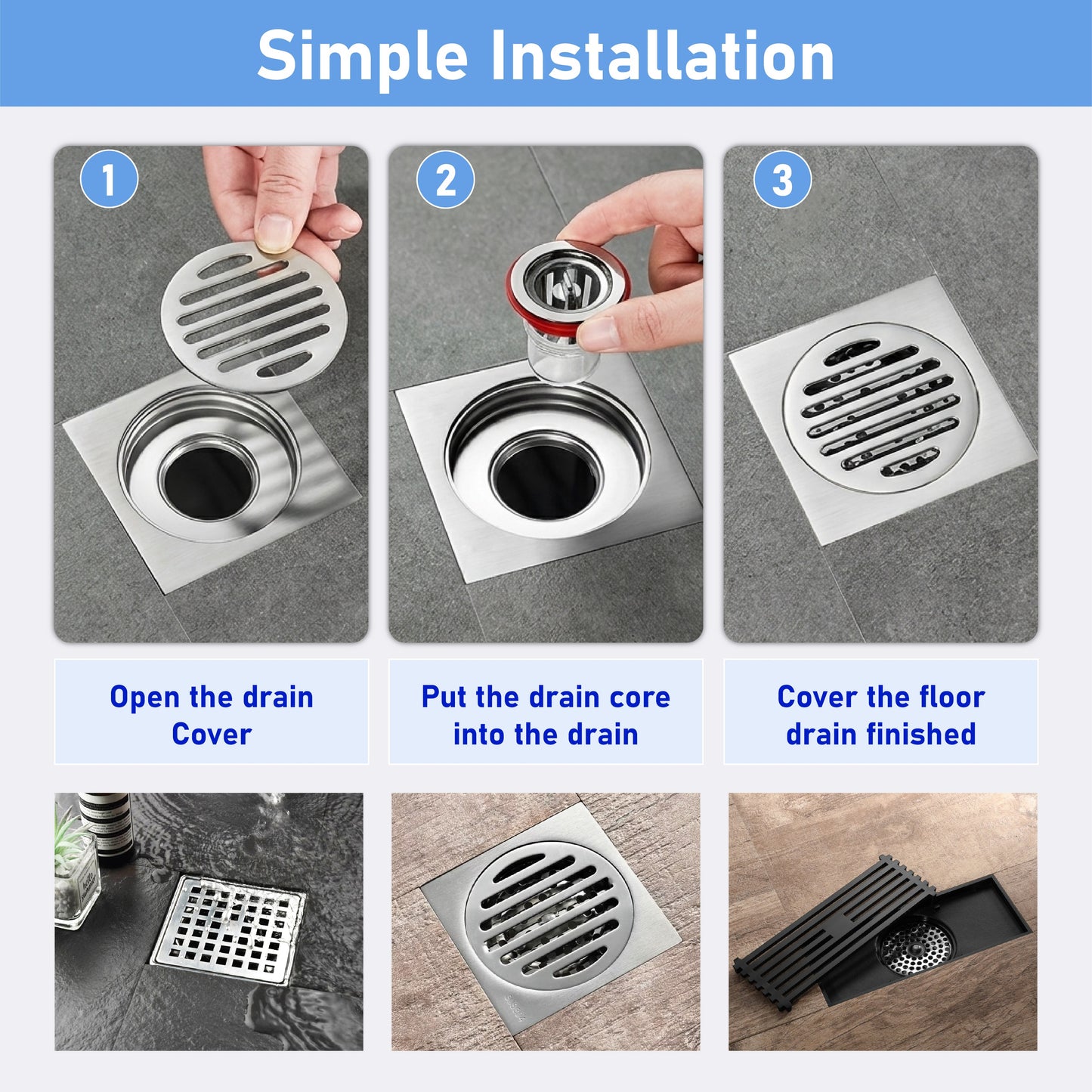 Red Dot Award 2025 - HomeCleanGoods™ MagniSeal Anti-Odor & Pest Clog Block Drain Core