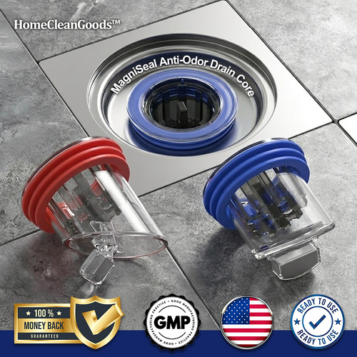 Red Dot Award 2025 - HomeCleanGoods™ MagniSeal Anti-Odor & Pest Clog Block Drain Core