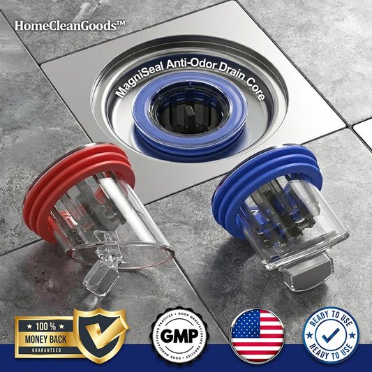 Red Dot Award 2025 - HomeCleanGoods™ MagniSeal Anti-Odor & Pest Clog Block Drain Core