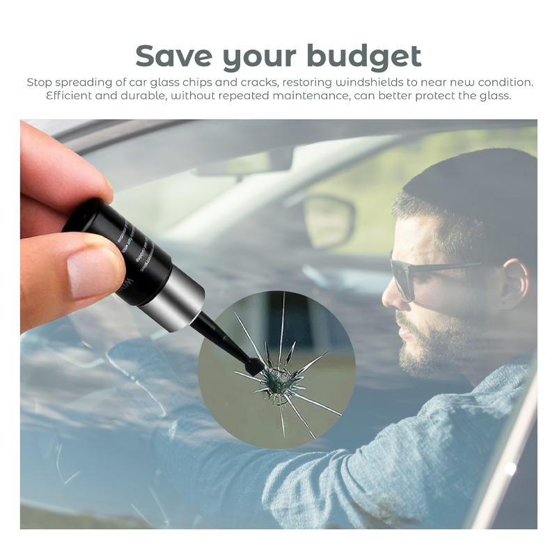 HomeCleanGoods™ Mighty Glass Revive Windshield Repair Kit