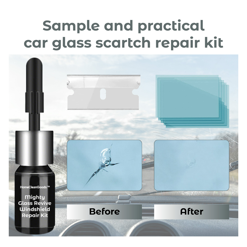 HomeCleanGoods™ Mighty Glass Revive Windshield Repair Kit