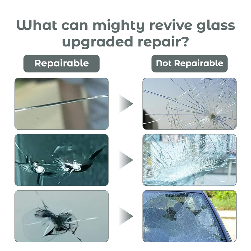 HomeCleanGoods™ Mighty Glass Revive Windshield Repair Kit