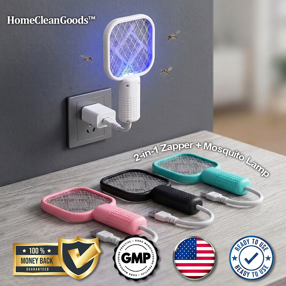 👍 HomeCleanGoods™ Mini USB Plug-in Bug Killer Lamp Zapper