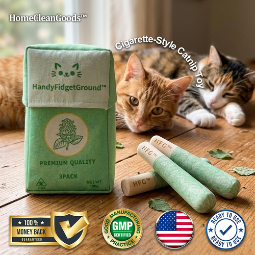 HomeCleanGoods™ MintMeow Catnip Chewing Toy Pack