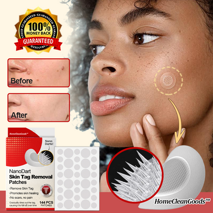 HomeCleanGoods™ NanoDart Skin Tag Removal Patches