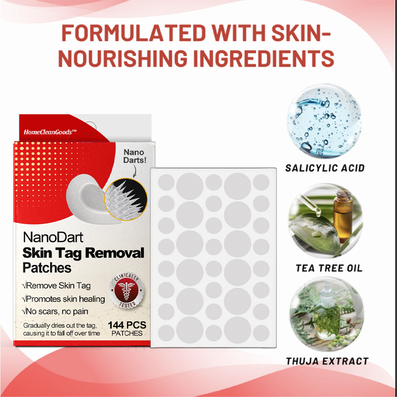 HomeCleanGoods™ NanoDart Skin Tag Removal Patches
