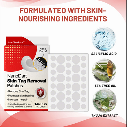 HomeCleanGoods™ NanoDart Skin Tag Removal Patches