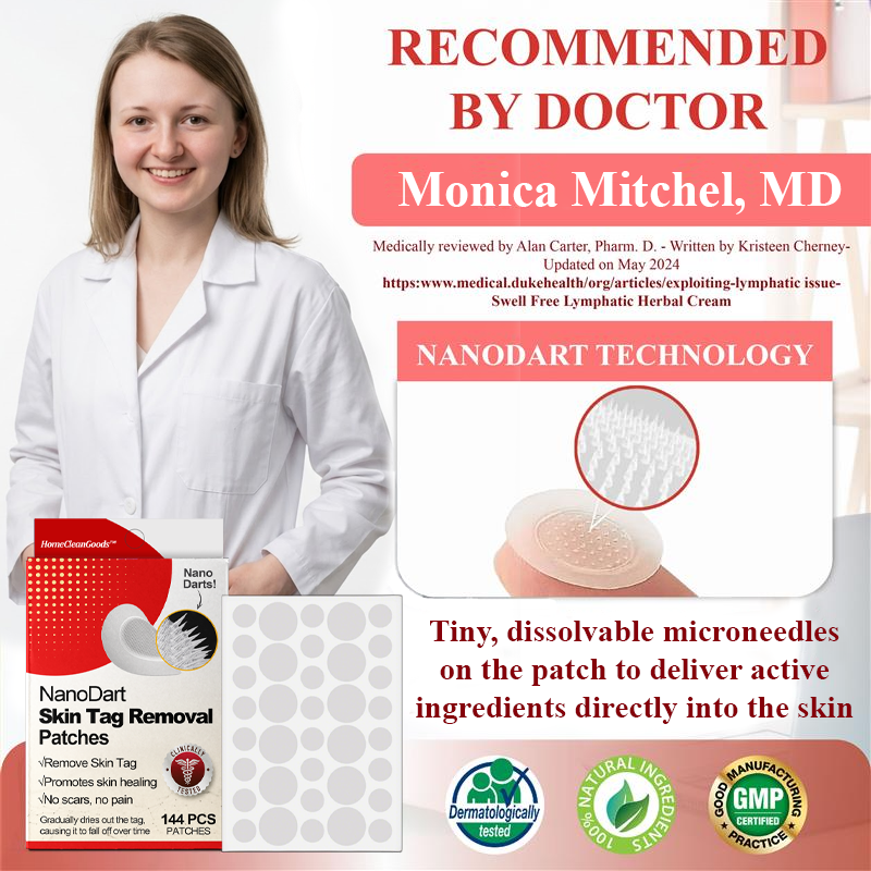 HomeCleanGoods™ NanoDart Skin Tag Removal Patches