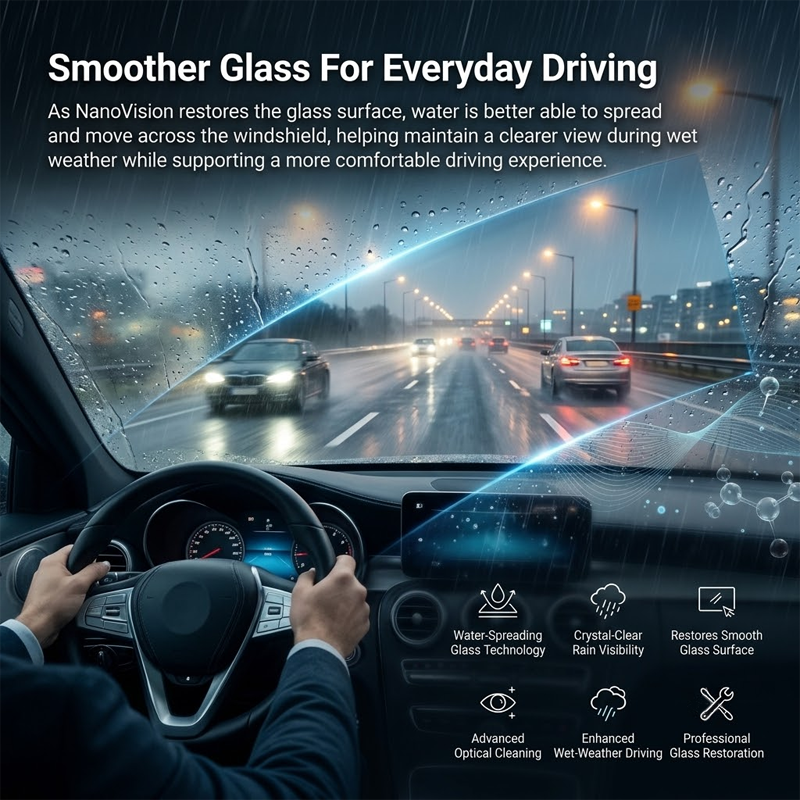 HomeCleanGoods™ NanoVision Glass Restorer Kit