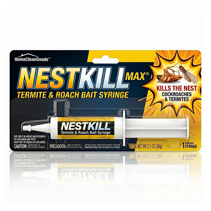 HomeCleanGoods™ NestKill Termite & Roach Bait Syringe