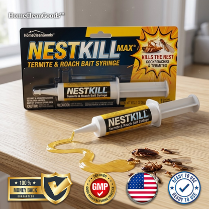 HomeCleanGoods™ NestKill Termite & Roach Bait Syringe