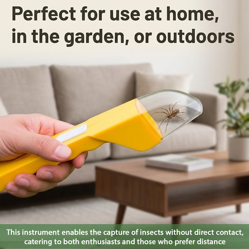 HomeCleanGoods™ NoKill Quick-Release Insect Catcher