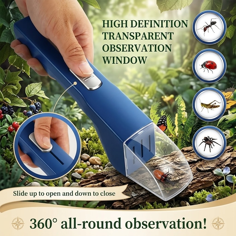 HomeCleanGoods™ NoKill Quick-Release Insect Catcher