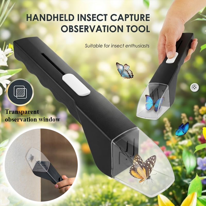 HomeCleanGoods™ NoKill Quick-Release Insect Catcher