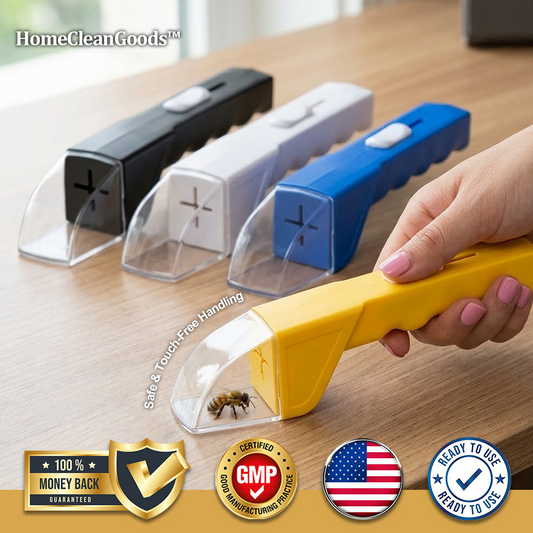 HomeCleanGoods™ NoKill Quick-Release Insect Catcher