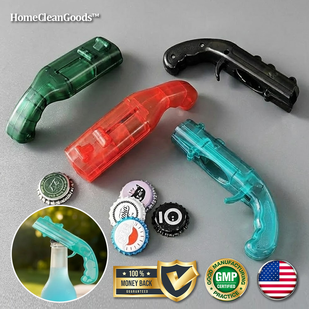HomeCleanGoods™ PartyStyle Spring-Loaded Bottle Opener
