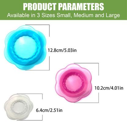 HomeCleanGoods™ PetalGuard Silicone Food Stretch Wrap