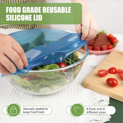 HomeCleanGoods™ PetalGuard Silicone Food Stretch Wrap
