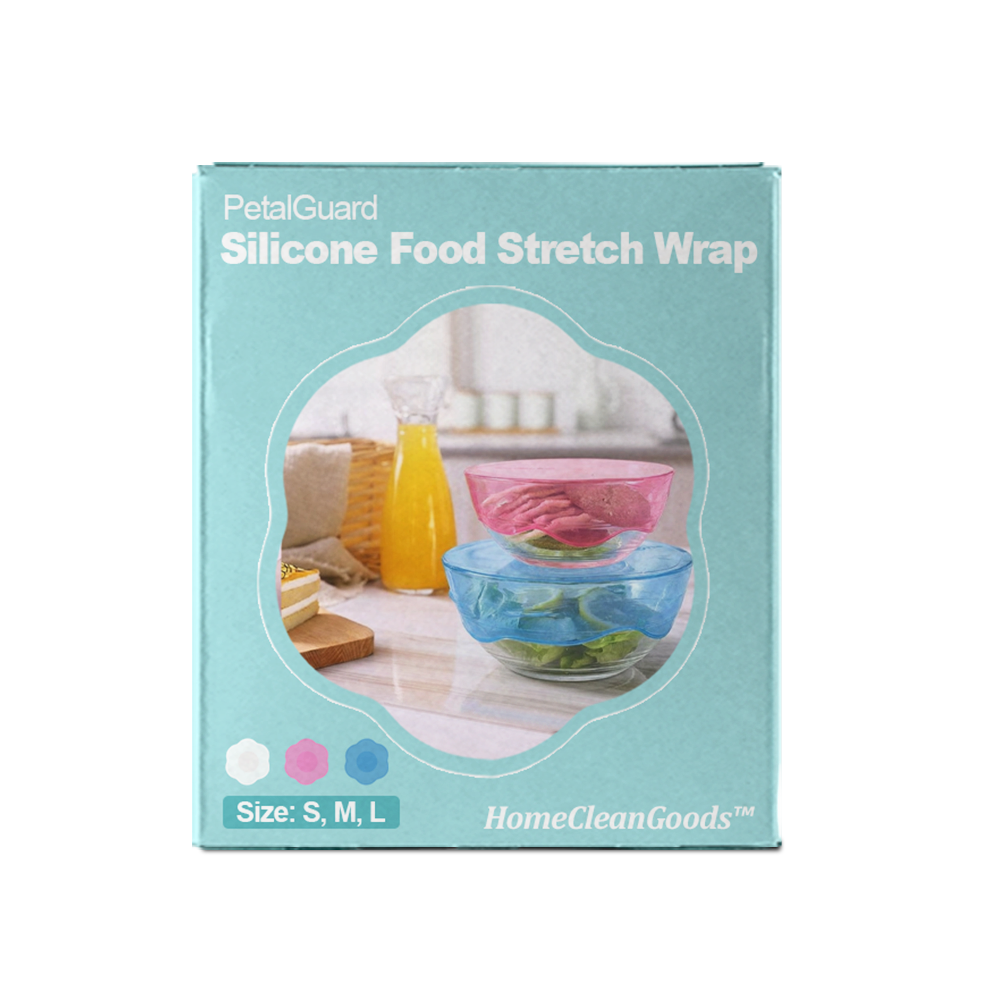 HomeCleanGoods™ PetalGuard Silicone Food Stretch Wrap