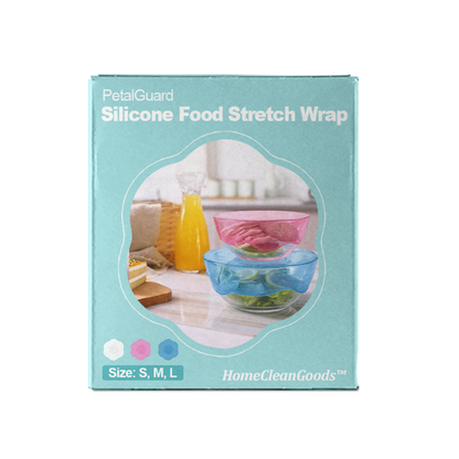 HomeCleanGoods™ PetalGuard Silicone Food Stretch Wrap