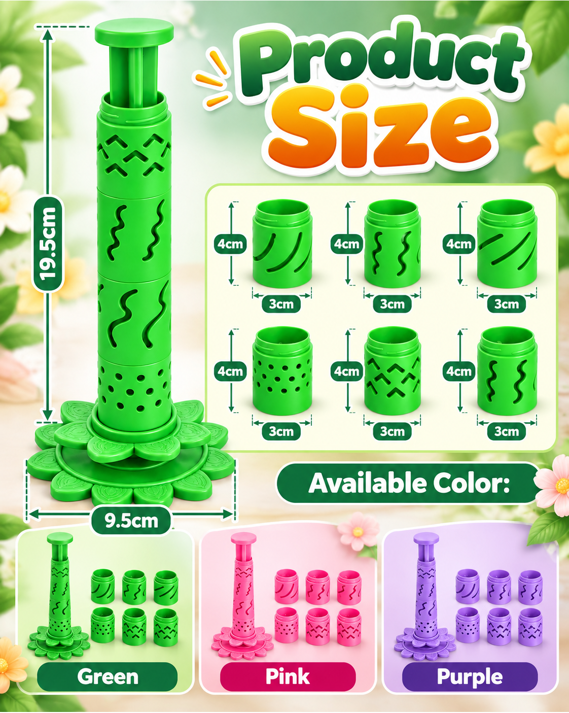 HomeCleanGoods™ PetalPop DIY Flower Press Shaping Kit