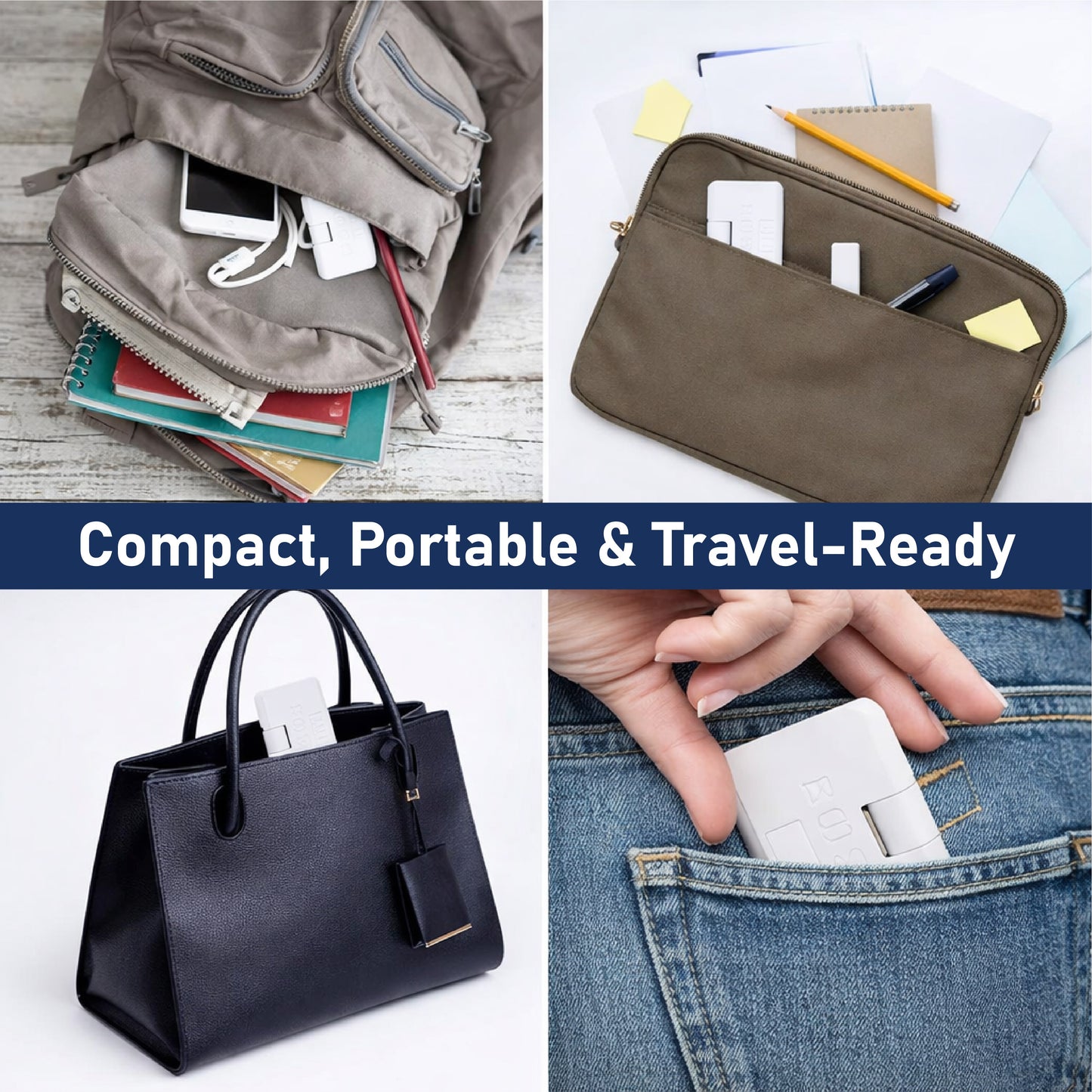 HomeCleanGoods™ PlugTurn Rotating Outlet Wall Adapter