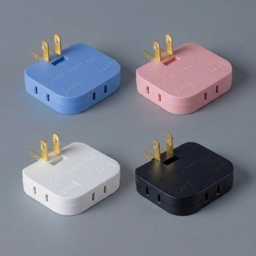 HomeCleanGoods™ PlugTurn Rotating Outlet Wall Adapter