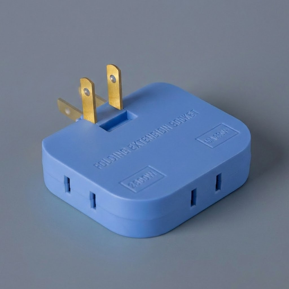 HomeCleanGoods™ PlugTurn Rotating Outlet Wall Adapter